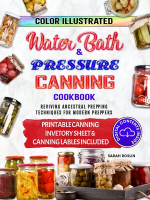cover image of Water Bath Canning & Preserving Cookbook for Beginners